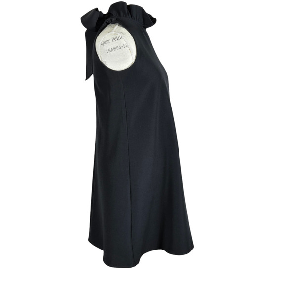 Tuckernuck Blythe Black Bow-Back Shift Dress XS NWT - Picture 4 of 10